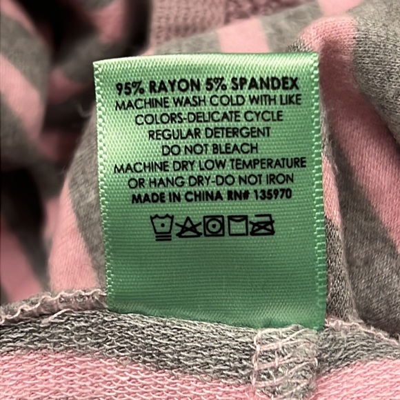 Honeydew Women’s Pink/Grey Pajama Joggers With Tie Waist Size Small - Picture 8 of 9